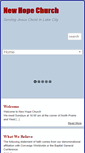 Mobile Screenshot of newhopelakecity.org